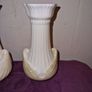 Vintage matching pair of Belleek vases Image 3