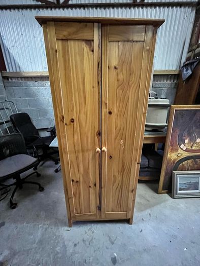 Pine wardrobe
