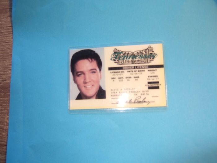 Elvis Memorabilia.