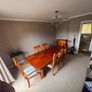 Mahogony Dining Table and Chairs Image 2