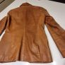 Tan leather Blazer vintage y2k Image 2