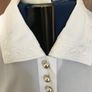 White Short Sleeve Blouse Image 2