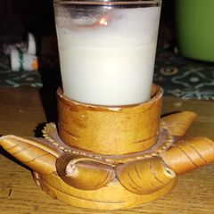 Vintage Swedish Birch Bark Candle Holder