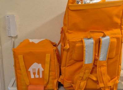 Thermal Just Eat delivery Bags.