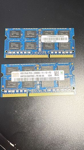 8GB (2x4GB) DDR3 Laptop RAM 1600MHz Fully Working