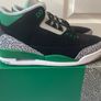 Air Jordan 3 Pine Green Uk 11 / Us 12 Deadstock Image 9