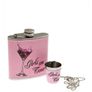 Hip flask - ladies gift set, perfect for hen parties Image 4