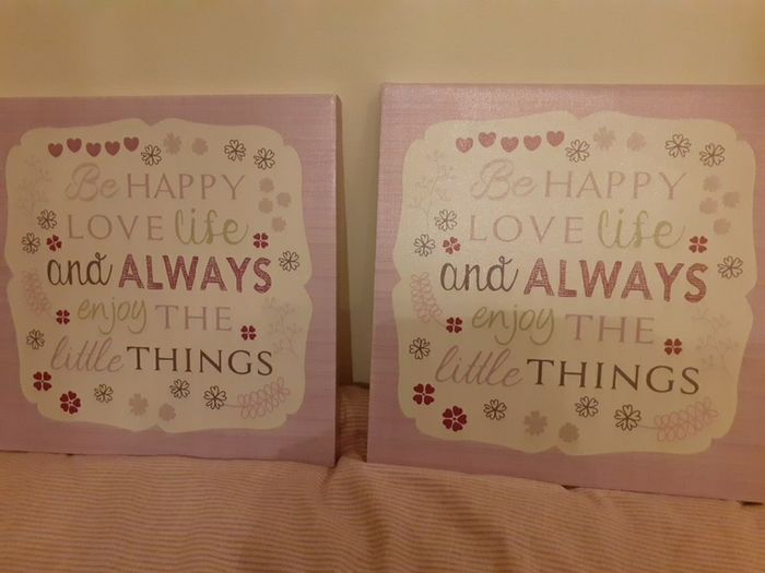 Two canvas pictures