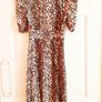 Animal print dress, Small size Image 3