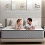 Hybrid King Size Mattresses 5FT 25cm Medium Firm Pocket Sprung 7-Zone OEKO-TEX Certified Image 2