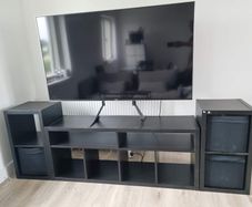 Tv Entertainment Unit + 2 Storage Towers