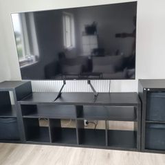 Tv Entertainment Unit + 2 Storage Towers