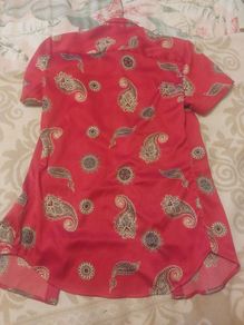Mens Retro Paisley Shirt