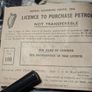 Petrol coupons 1950s Image 2