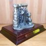 Metal Figure with Crystals - SUMMONING THE ELEMENTS - With Plinth -  No Box Image 7