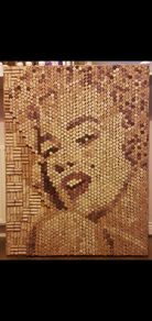 vine cork art