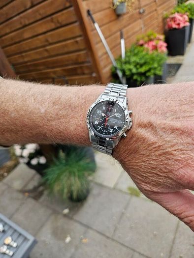Watch Seiko Military Chronograph. Quartz