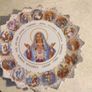 Wall Holy Hanging Plate Glorious Sorrow Ful Mysteries 'jesday - Frida Thursday Joyful Mysteries Monday Wed. Sat. Mysteries Glorious Image 6