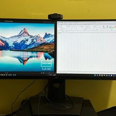 Dell Ultra Sharp 49 Curved Monitor U4919DW Black