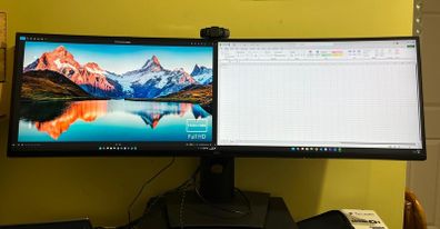 Dell Ultra Sharp 49 Curved Monitor U4919DW Black