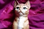 Ginger cat ornament