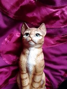 Ginger cat ornament