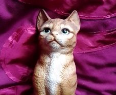 Ginger cat ornament