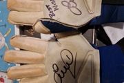 Scott Carson -liverpool,  man city,signed worn gloves