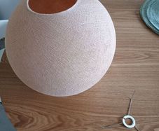 Lightshade Hemp Sphere Beige