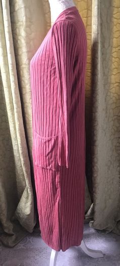 M&S longline cardigan in cinnamon blush size Small - New with tags