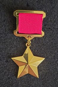 Russian  , ussr , red army, hero of the Soviet Union gold star.