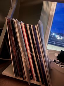 vinyl records