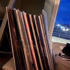vinyl records