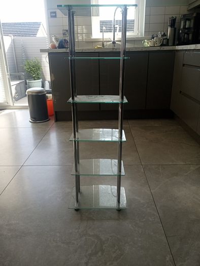 glass CD stand