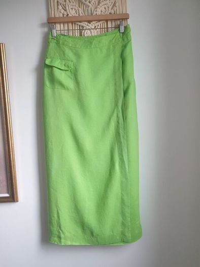 Esprit Linen Skirt Size Uk 12