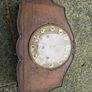 Vintage Wooden Mantel Clock Original Mechanical Movement  ProjectRestoration Image 2