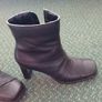 Ladies Black Ankle Boots Image 2