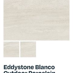 Outdoor porcelain tiles