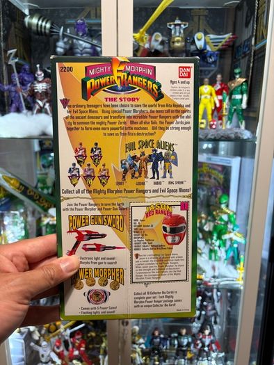 1994 Mighty Morphin Power Rangers 8 inch Figures