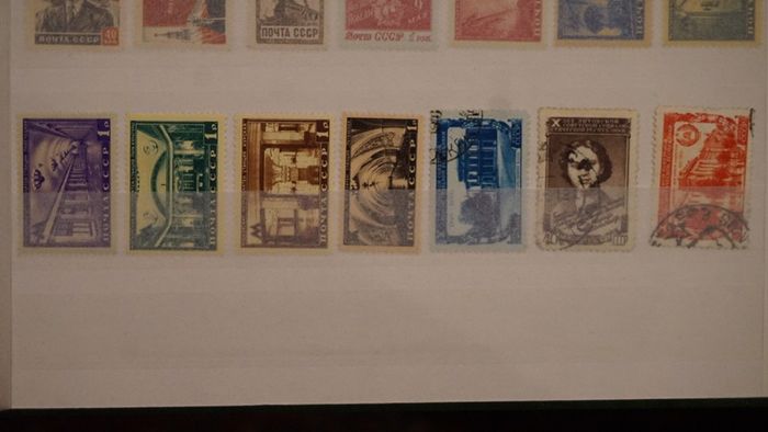 stamps 1950 y. USSR