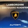 AutoArt Lamborghini Centenario Roadster Image 8