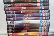 Large Dvd Bundle Lot Marvel Universe Movies Hulk Iron Man Thor Captain America Black Panther Spiderman Avengers Etc