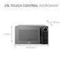 23Litre Touch Control Microwave in Black Image 2