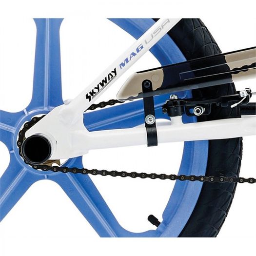 11" Rooster BIG DADDY, 20" Lilac Skyway Mags, White