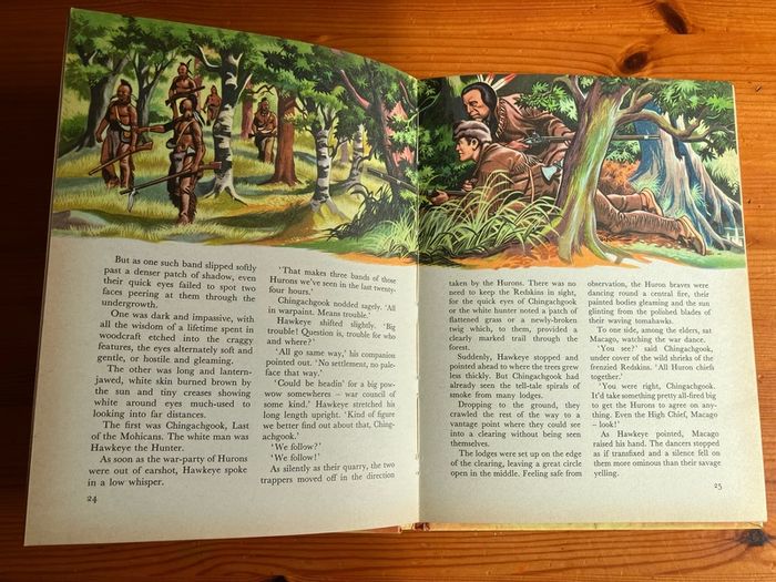 Vintage annual: 'Hawkeye And The Last of the Mohicans'