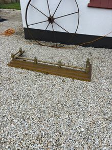 Brass Fire Surround Vintage