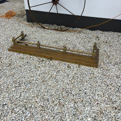 Brass Fire Surround Vintage
