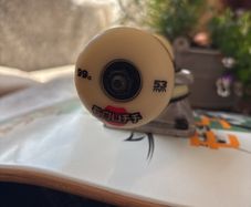 Skateboard, helmet and protective gear