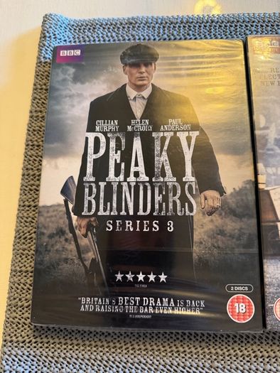 Peaky Blinders - Series 3+4. DVD Sets. Sealed.