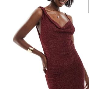 Asos maxi dress with Mesh lining